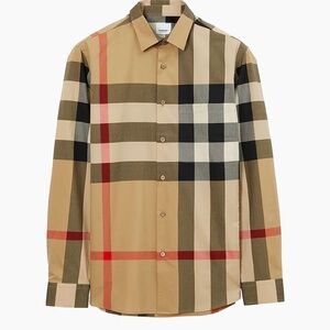 Burberry button down shirt